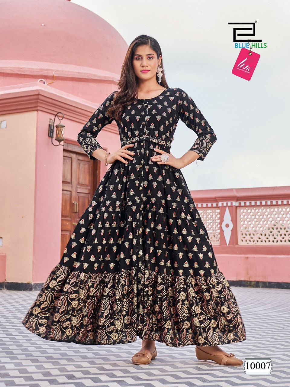 Blue Hills Florencia 10 Wholesale Kurti Fancy Wear Anarkali Collection